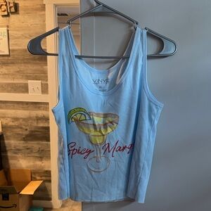 Vineyard Vines Light Blue Spicy Margarita Tank Top